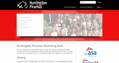 Desktop Screenshot of huntingdonpiranhas.org